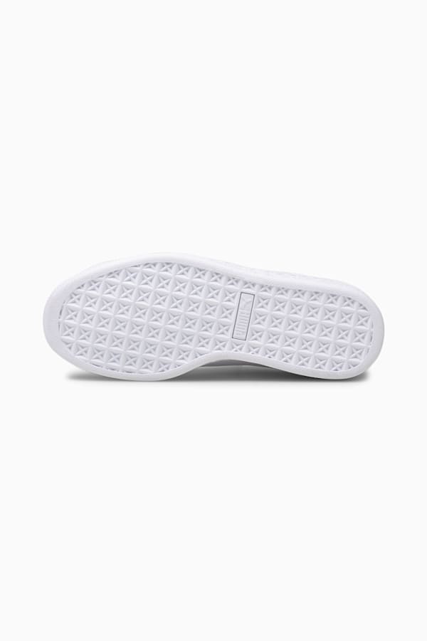 Basket Classic XXI Youth Trainers, Puma White-Puma White, extralarge