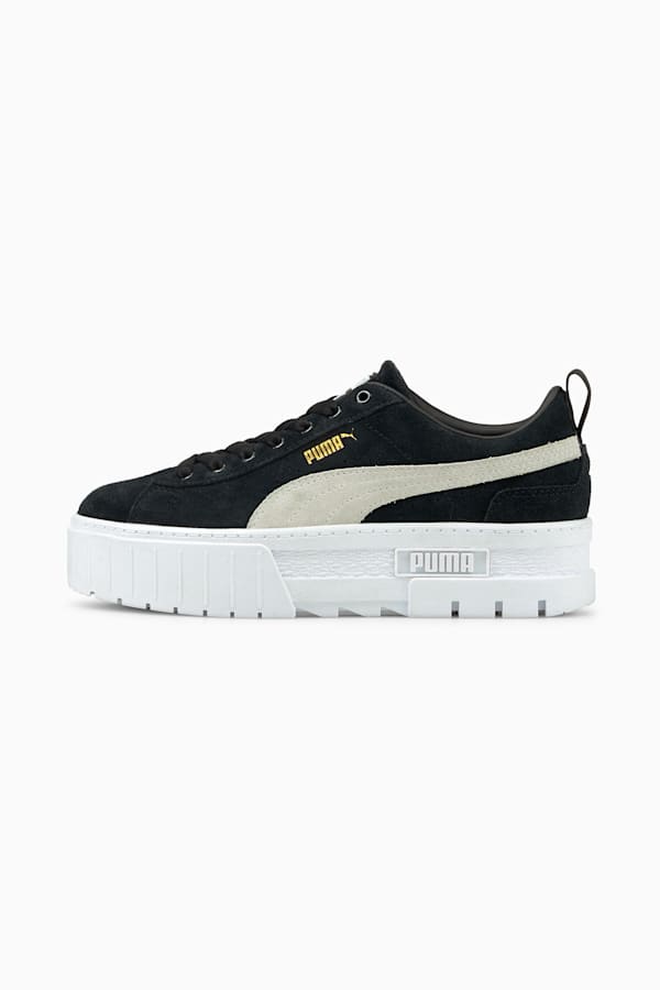 Black trainers womens puma best sale