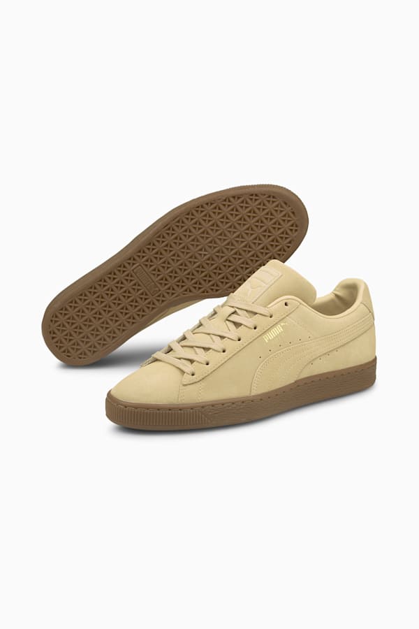 Suede Gum Trainers, Pebble-Gum, extralarge