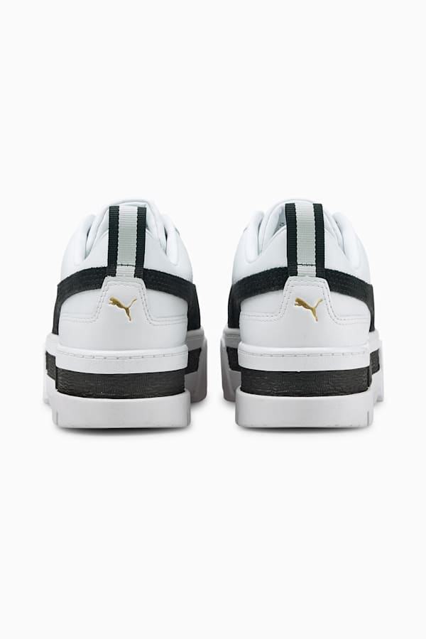 Black white puma sneakers sale