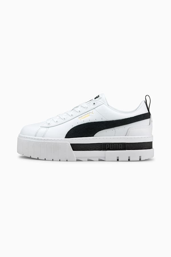 Mayze Sneakers Women, Puma White-Puma Black, extralarge