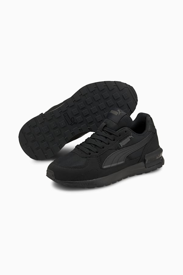 Graviton Youth Trainers, Puma Black-Puma Black-Dark Shadow, extralarge