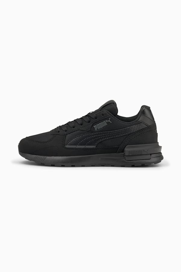 Graviton Youth Trainers, Puma Black-Puma Black-Dark Shadow, extralarge