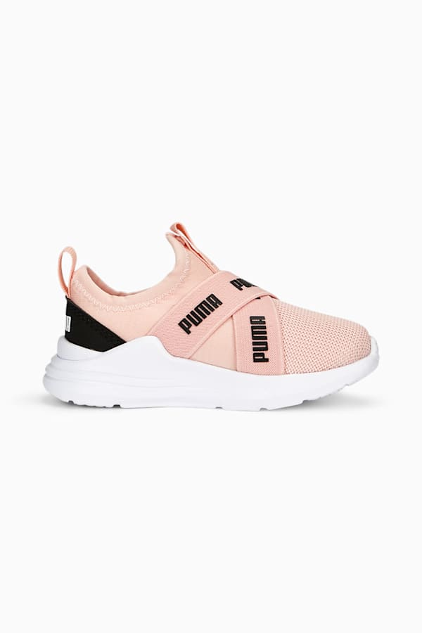 Wired Run Slip-On Babies' Trainers, Rose Dust-PUMA Black, extralarge-GBR