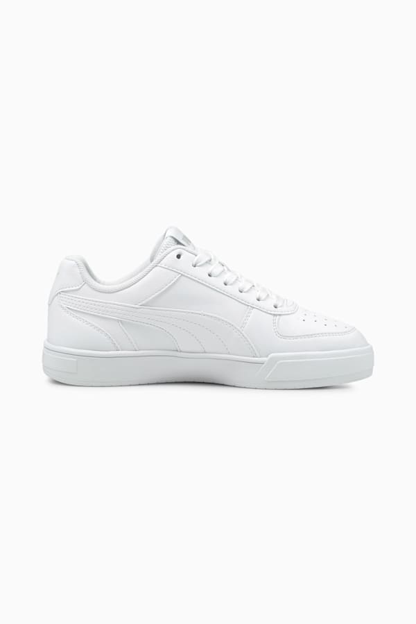 Caven Youth Trainers, Puma White-Puma White-Gray Violet, extralarge