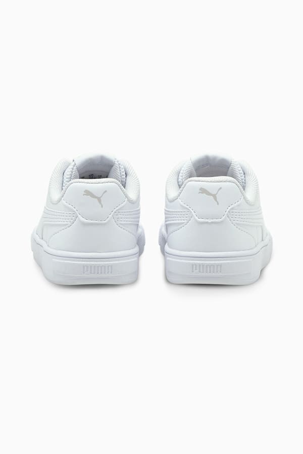 Caven AC Babies' Trainers, Puma White-Puma White-Gray Violet, extralarge