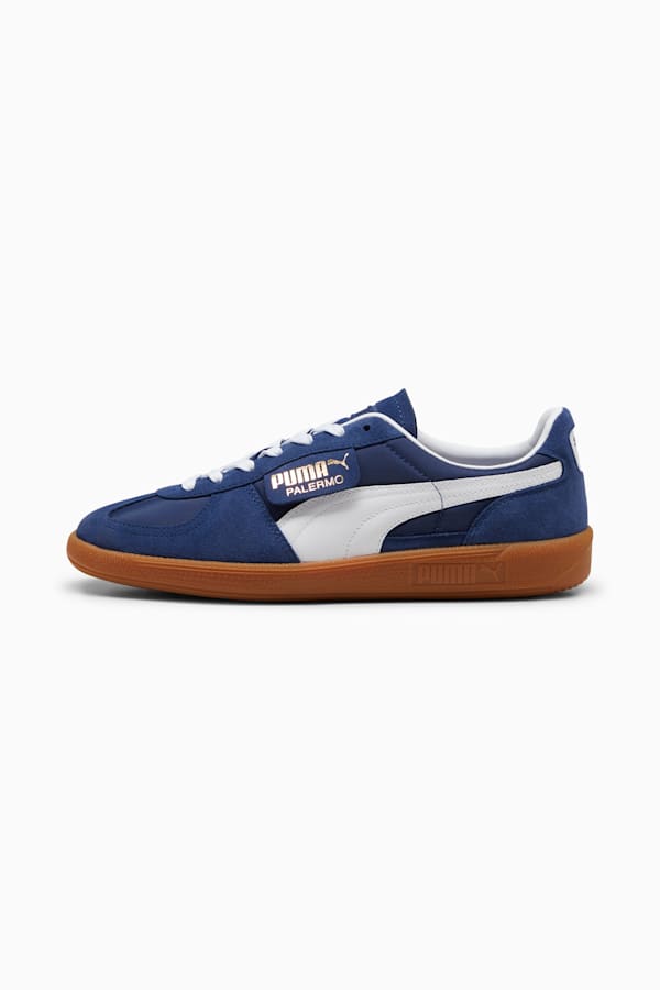 Palermo OG Sneakers Unisex, Puma New Navy-Puma White-Puma Team Gold, extralarge