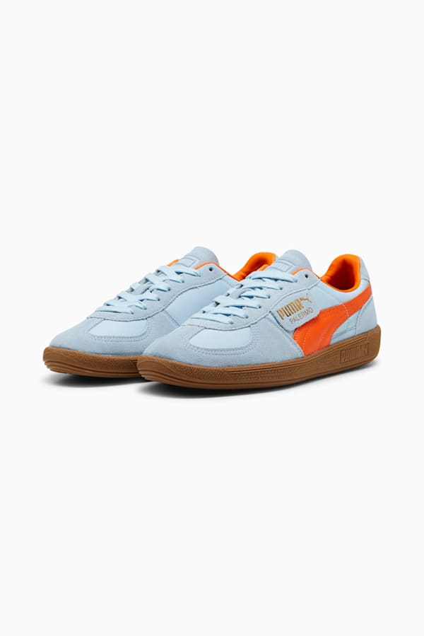 Palermo OG Sneakers Unisex, Silver Sky-Cayenne Pepper-Gum, extralarge