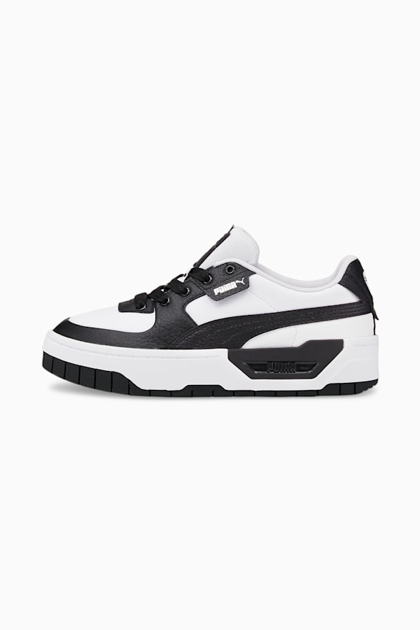 Cali Dream Lth Women's Trainers, Puma Black-Puma White, extralarge