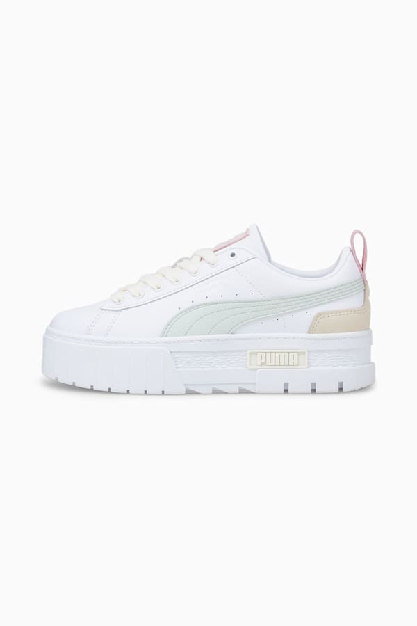 Mayze Luxe Trainers Women, Puma White-Pristine, extralarge