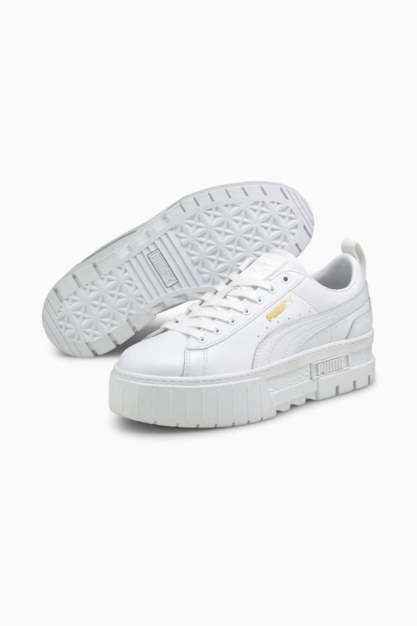 Mayze Classic Women's Trainers, Puma White, extralarge