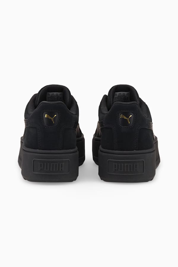 Karmen Women's Trainers, Puma Black-Puma Team Gold, extralarge