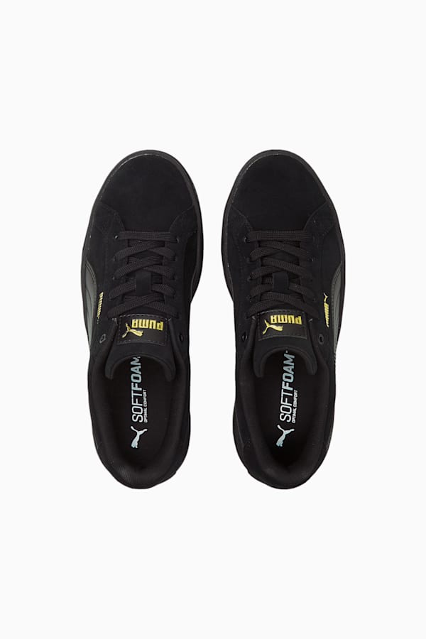 Karmen Women's Trainers, Puma Black-Puma Team Gold, extralarge