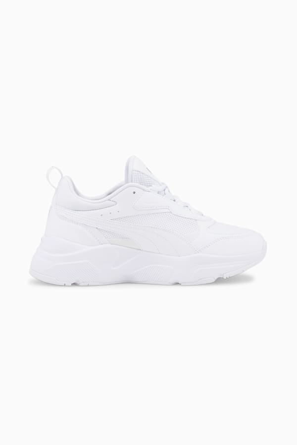 Cassia Women's Trainers, Puma White-Puma White-Puma Team Gold, extralarge