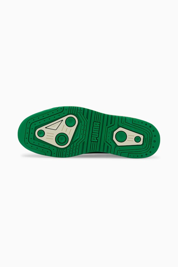 Slipstream Lo Retro Trainers, Puma White-Amazon Green, extralarge