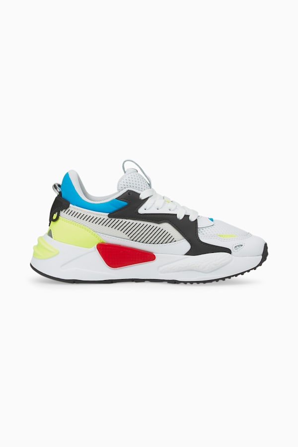 RS-Z Core Youth Trainers, Puma White-Puma Black-Yellow Alert, extralarge-GBR