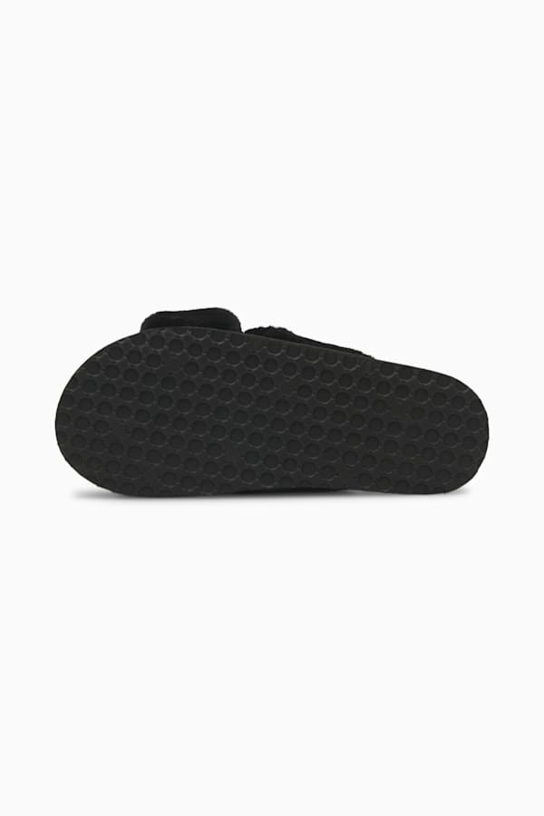 Fluff X Strap Slide Women, Puma Black-Puma White, extralarge