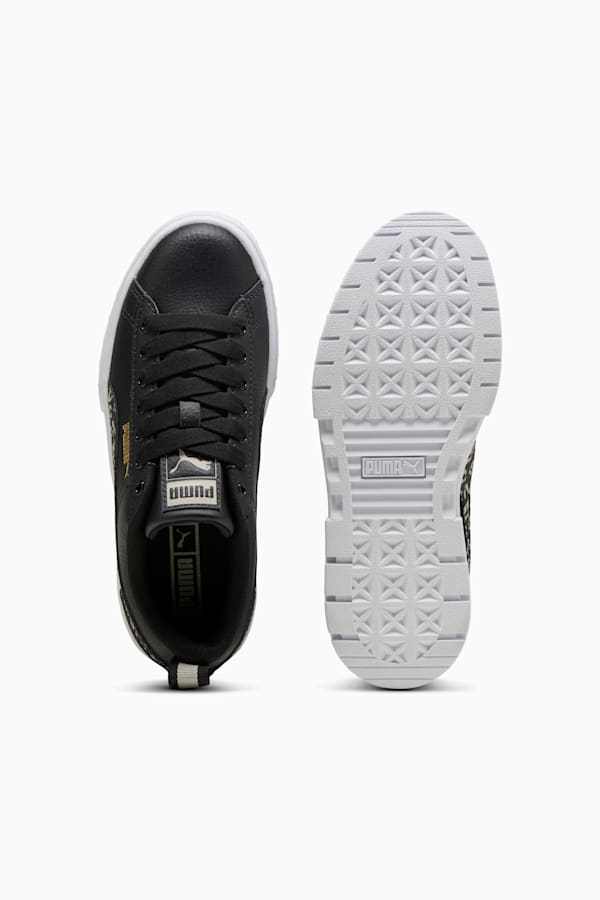 Mayze Wild Youth Trainers, PUMA Black-Desert Dust, extralarge