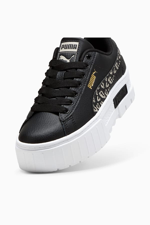 Mayze Wild Youth Trainers, PUMA Black-Desert Dust, extralarge