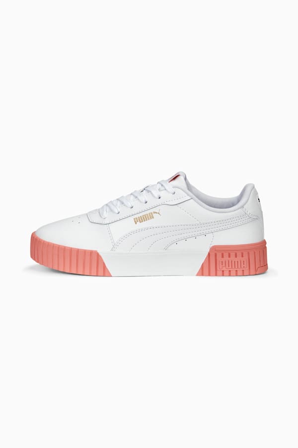 Carina 2.0 Sneakers Women, PUMA White-Hibiscus Flower-PUMA Gold, extralarge