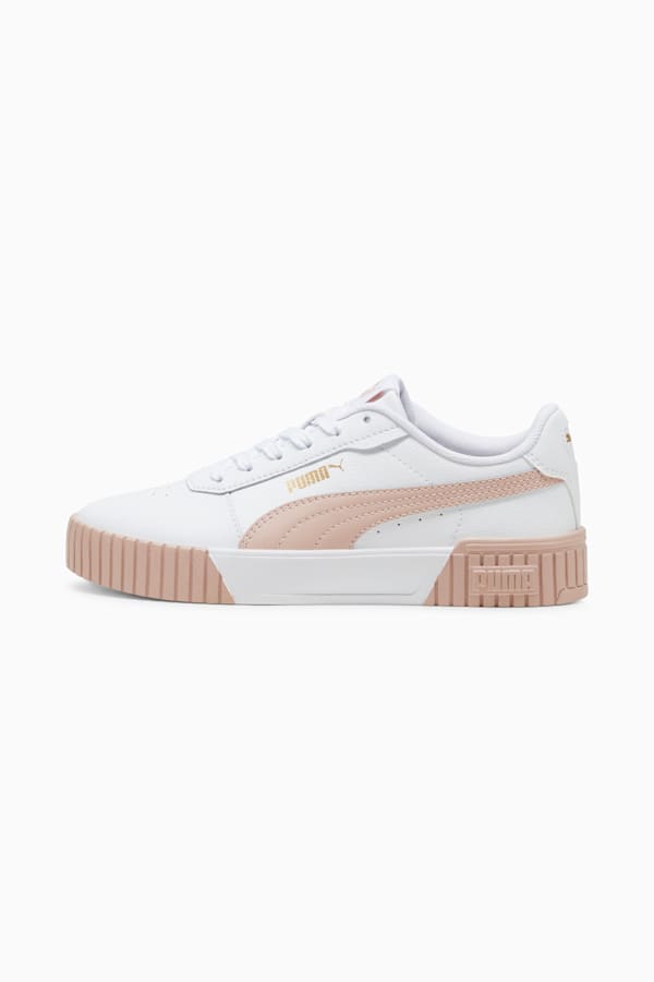 Carina 2.0 Sneakers Women, PUMA White-Rose Quartz-PUMA Gold, extralarge