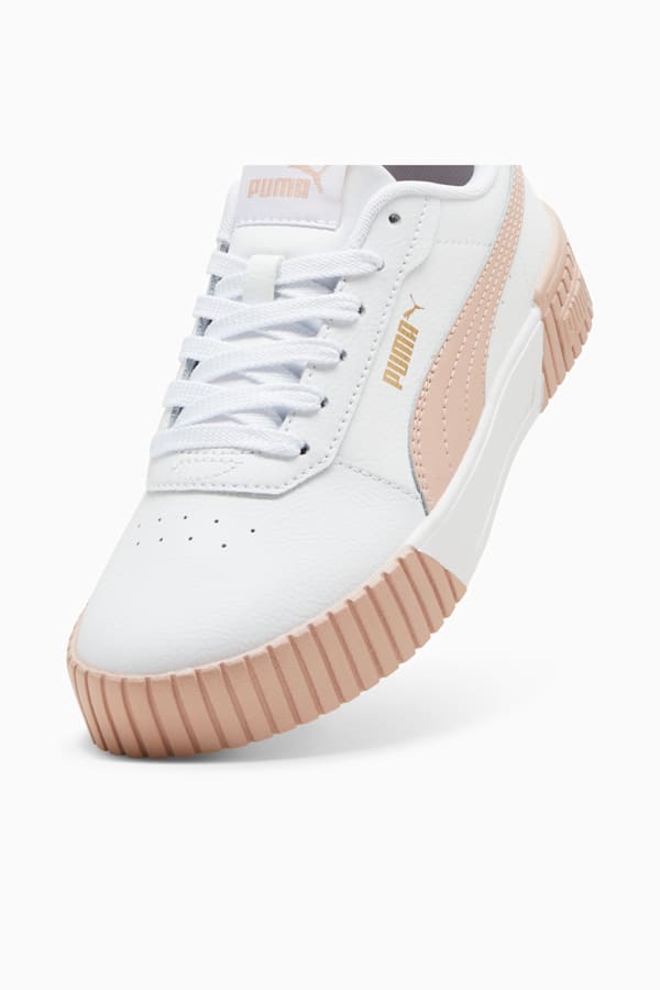 Carina 2.0 Sneakers Women, PUMA White-Rose Quartz-PUMA Gold, extralarge