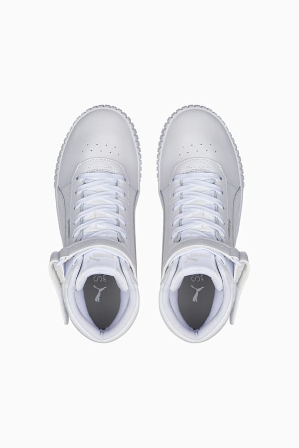 Carina 2.0 Mid Sneakers Women, Puma White-Puma White-Puma Silver, extralarge
