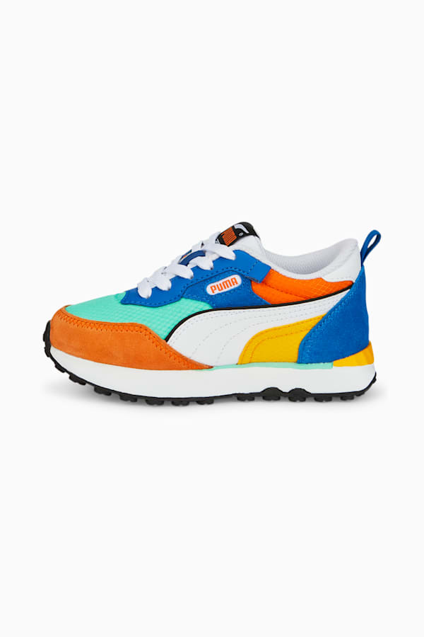 Rider FV Future Vintage Sneakers Kids, Biscay Green-Vibrant Orange, extralarge