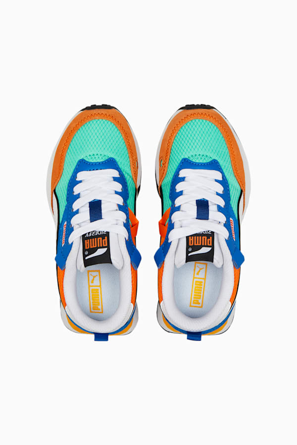 Rider FV Future Vintage Sneakers Kids, Biscay Green-Vibrant Orange, extralarge