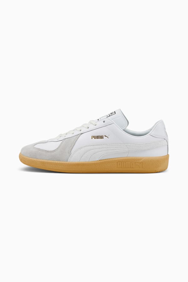 Army Trainer Sneakers, PUMA White-Feather Gray, extralarge-GBR