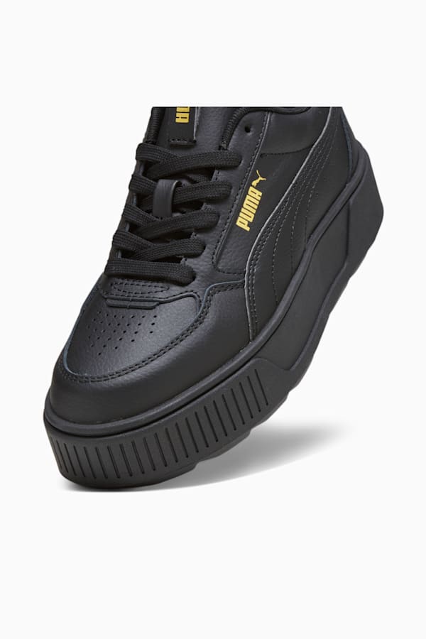 Karmen Rebelle Sneakers Women, PUMA Black-PUMA Black-PUMA Gold, extralarge-GBR