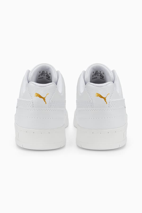 RBD Game Low Sneakers Youth, Puma White-Puma White-Puma Team Gold, extralarge