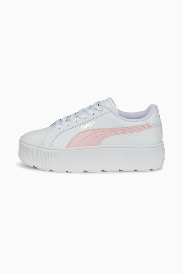 Karmen L Sneakers Youth, Puma White-Almond Blossom, extralarge-GBR