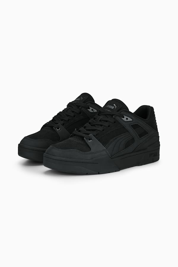 Slipstream Suede Sneakers, Puma Black-Puma Black, extralarge