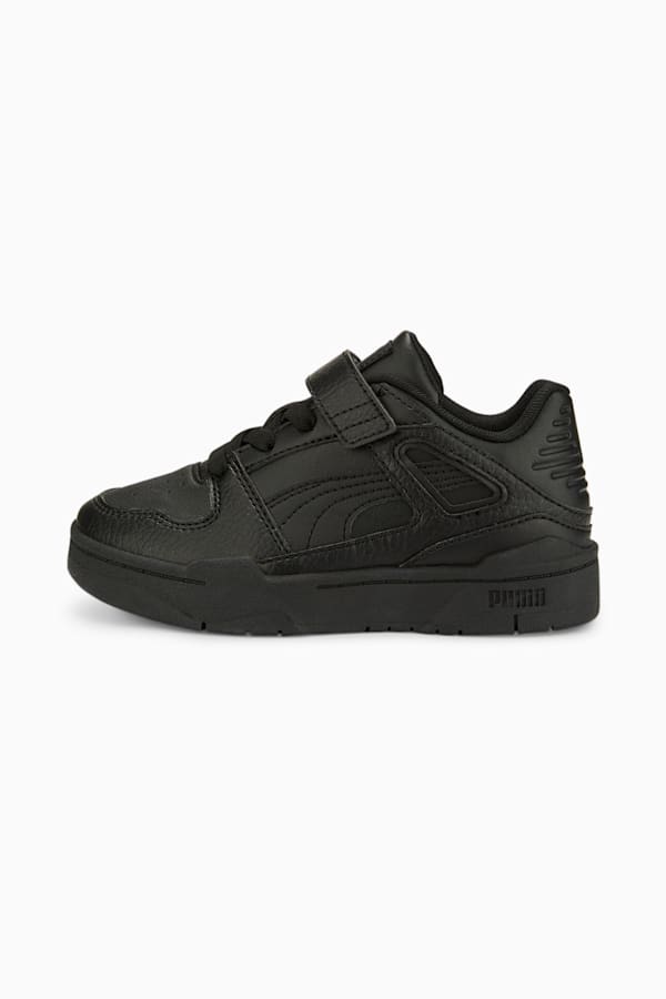 Slipstream Leather Alternative Closure Sneakers Kids, Puma Black-Puma Black, extralarge