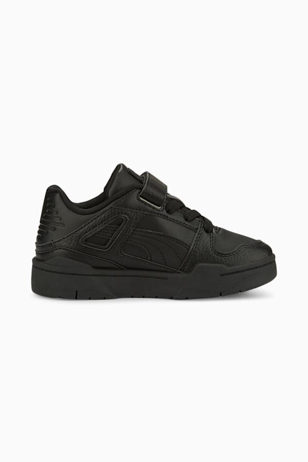 Slipstream Leather Alternative Closure Sneakers Kids, Puma Black-Puma Black, extralarge