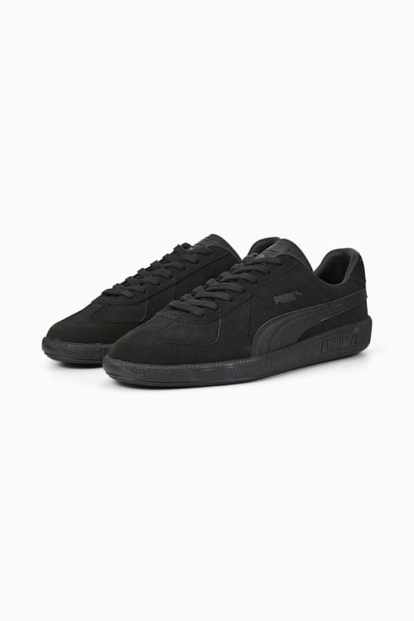 Army Trainer Suede Sneakers, Puma Black, extralarge-GBR