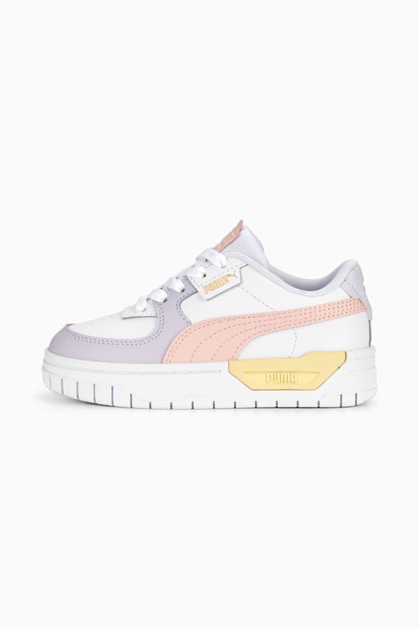 Cali Dream Pastel Sneakers Kids, PUMA White-Rose Dust-Light Straw, extralarge