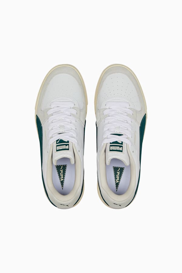 CA Pro Ivy League Sneakers, Puma White-Varsity Green-Whisper White, extralarge