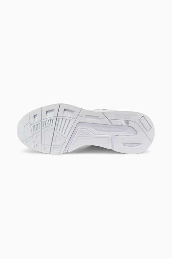 Mirage Sport Tech Reflective Sneakers, Puma White-Puma Silver, extralarge