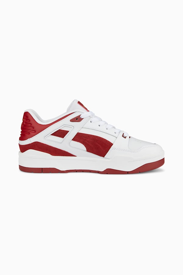 Slipstream Suede FS Sneakers, Puma White-Intense Red, extralarge