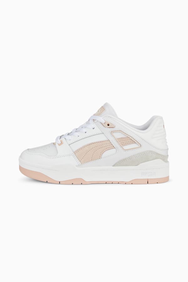 Slipstream Suede FS Sneakers, Puma White-Rose Quartz, extralarge