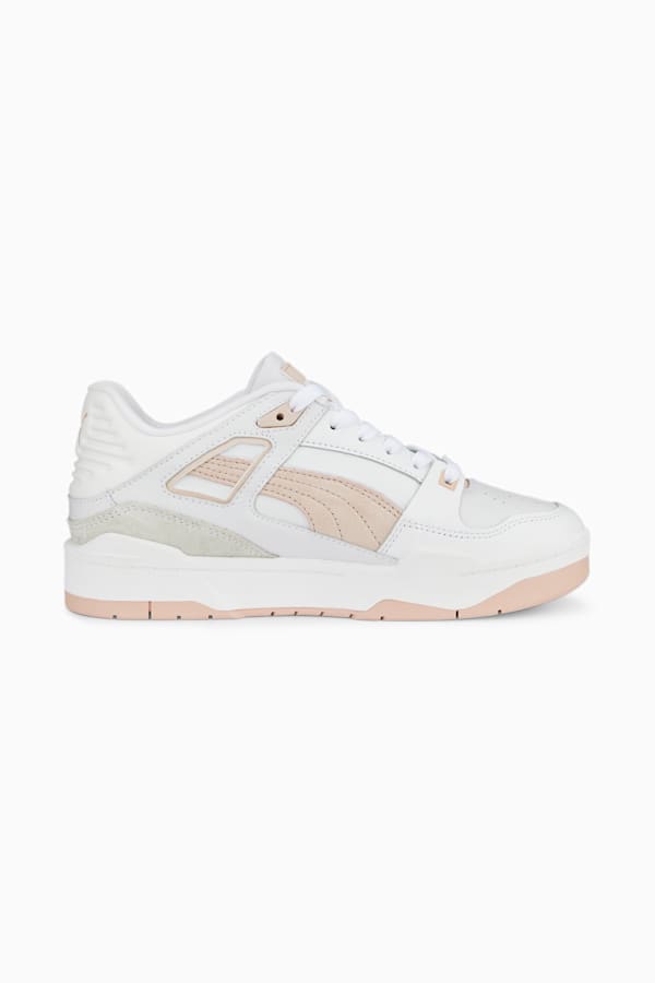 Slipstream Suede FS Sneakers, Puma White-Rose Quartz, extralarge