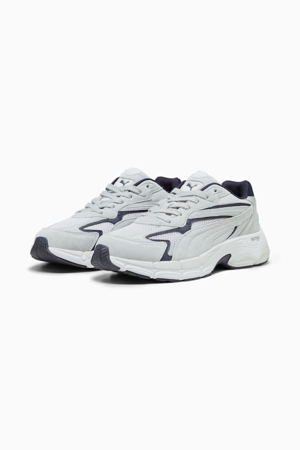 Teveris Nitro Sneakers, Ash Gray-New Navy, extralarge