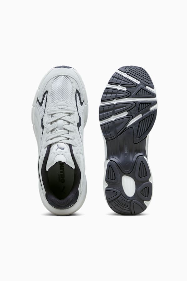 Teveris Nitro Sneakers, Ash Gray-New Navy, extralarge