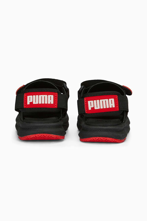 PUMA Evolve Alternative Closure Sandals Baby, PUMA Black-PUMA White-For All Time Red, extralarge