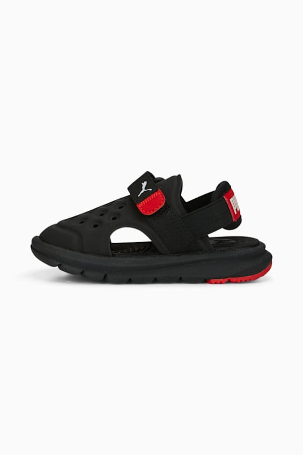 PUMA Evolve Alternative Closure Sandals Baby, PUMA Black-PUMA White-For All Time Red, extralarge