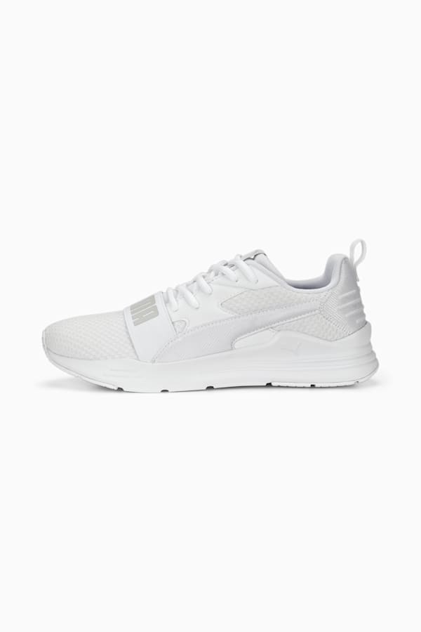 PUMA Wired Run Sneakers, PUMA White-PUMA White-Cool Light Gray, extralarge-GBR