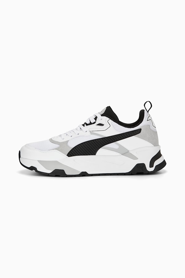 Trinity Sneakers Men, PUMA White-PUMA Black-Cool Light Gray, extralarge