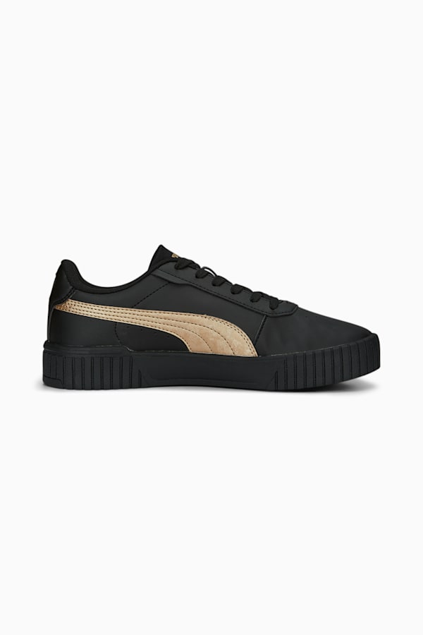 Carina 2.0 Space Metallics Sneakers Women, PUMA Black-PUMA Gold, extralarge